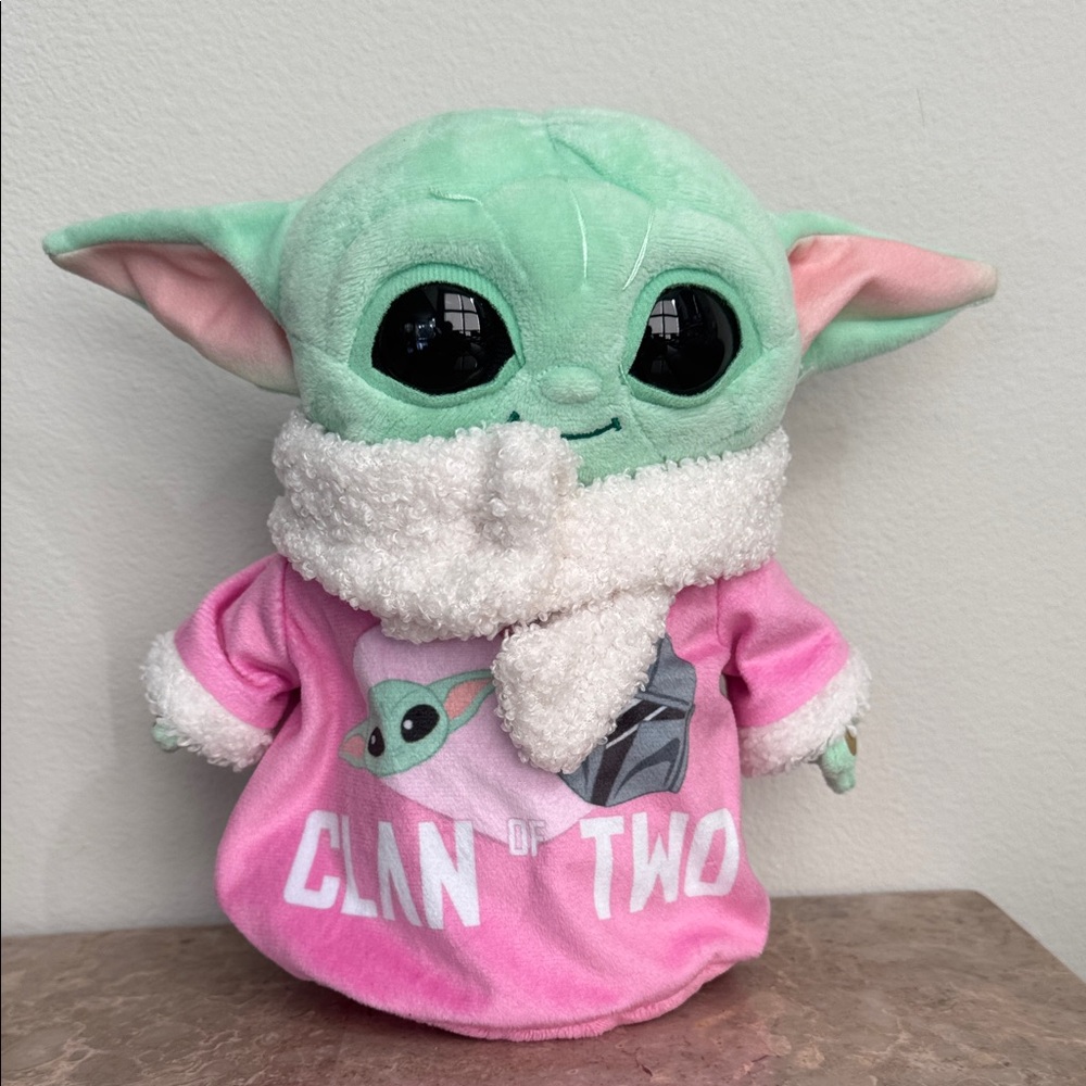 Star Wars baby Yoda The Mandalorin the child 8” Grogu plush Clan of Two print